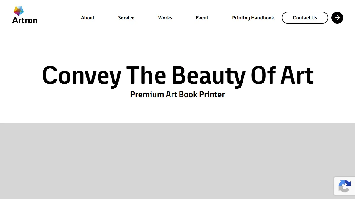 Artron Art Group official website homepage for book manufacturing in China