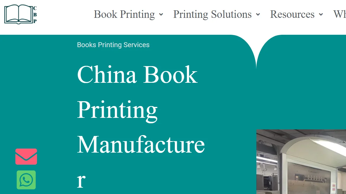 China Book Printer official website homepage for book printing in China